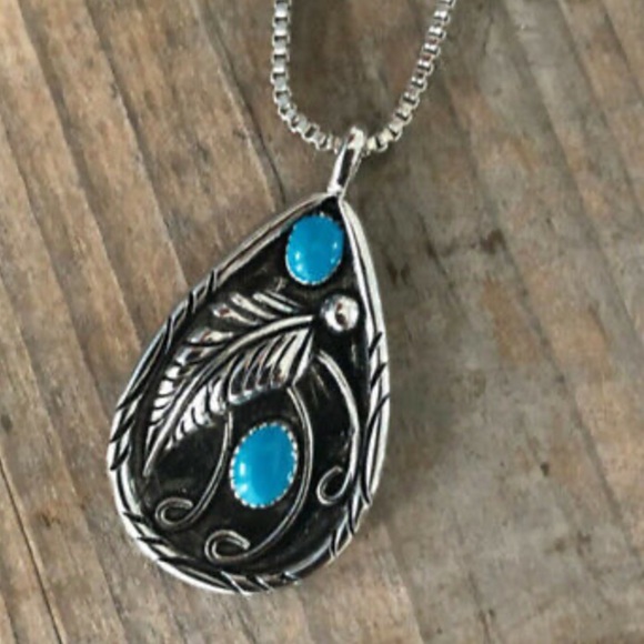New Sterling silver boho necklace - Picture 5 of 5